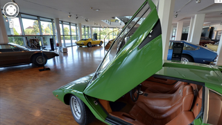 Tour The Lamborghini Museum On Google Street View, Climb Into A Miura!
